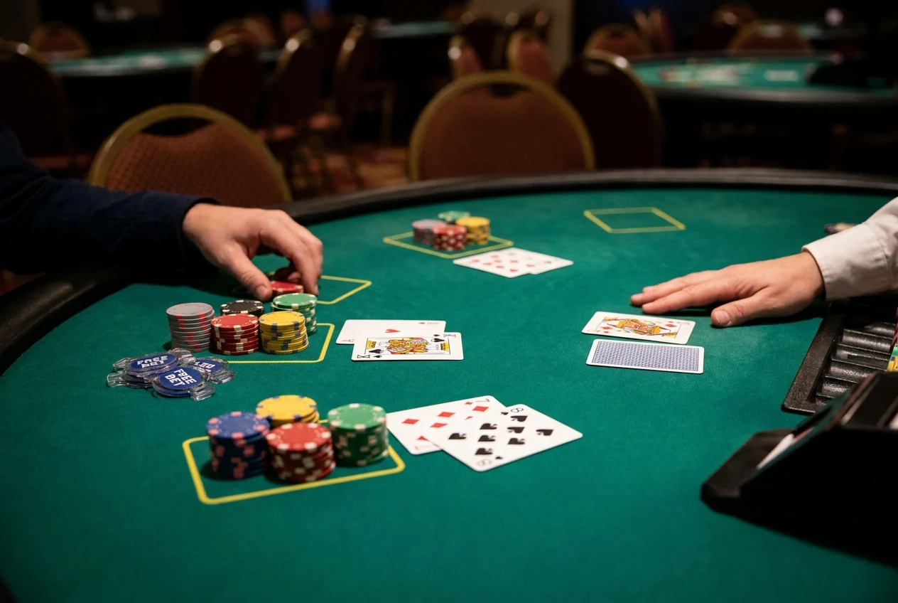 Free Bet Blackjack sur Gambiva live casino